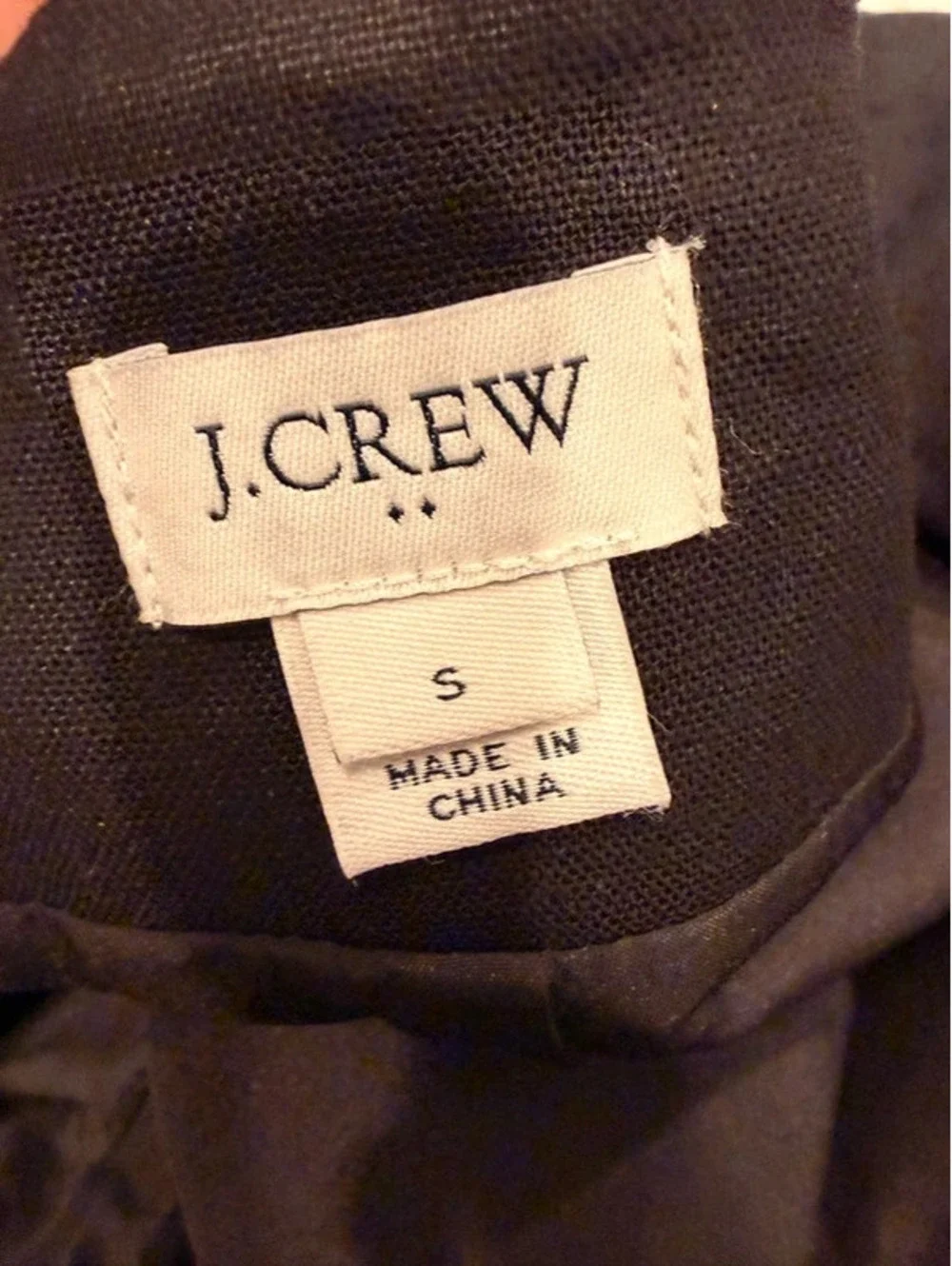 J Crew Scallop Edge Jacket Black